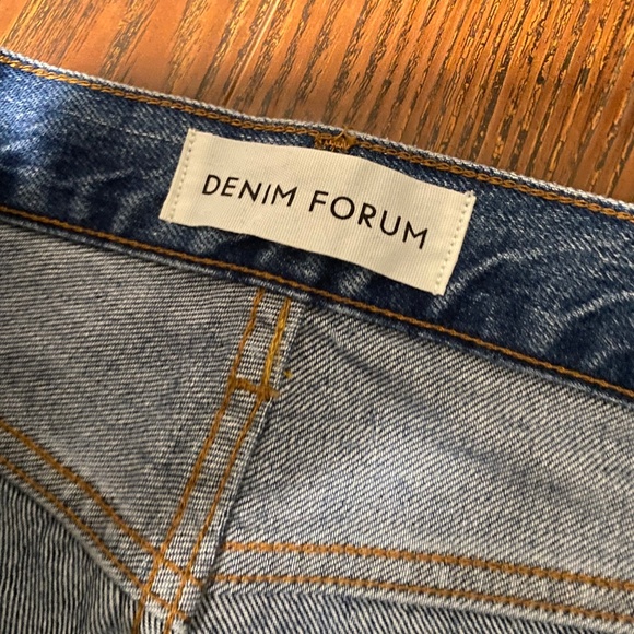 Aritzia Denim Forum Wide Leg Jeans - Picture 6 of 9